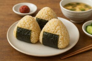 基本の玄米おにぎり