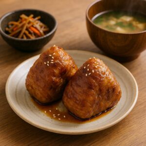 基本の肉巻きおにぎり